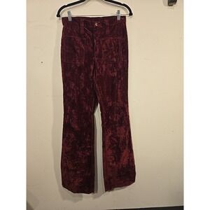Vintage 70s/80s Rare Wrangler Velvet Bootcut Pants Size 7/8